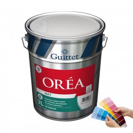 Peinture GUITTET Orea mat blanc 1L