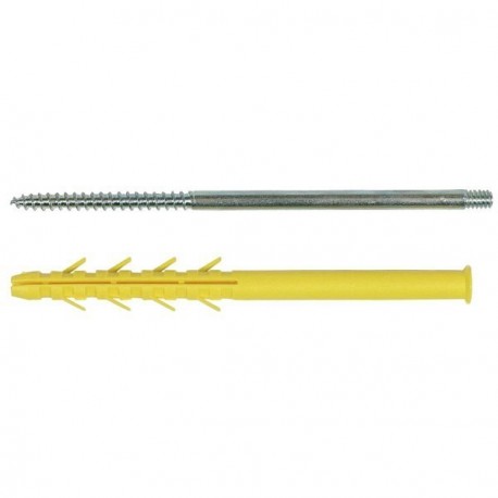 ING patte à vis longue M7X290 cheville 10x280 x10