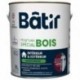 Peinture spécial bois satin BATIR rouge basque ral 3004 2L