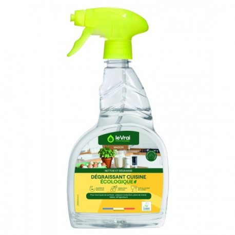 Dégraissant cuisine écologique LE VRAI 750ml