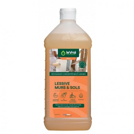 Lessive murs et sols LE VRAI 1L