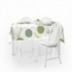 Toile cirée Tissus Enduit ACCESS DECO duvet vert RL de 140cmx20m
