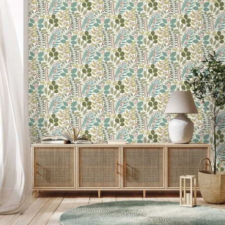 Papier peint stock DELZONGLE Collection SOPHIA 2027 référence 1001