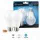 Pack 2 ampoules LED Standard 9W E27 6000K