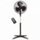 Ventilateur sur pied Khela NIAROS 45W noir avec commande