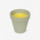 Bougies citronnelles pot Terracotta GM X1 Jaune/Orange/vert/Rose Ø10x10cm