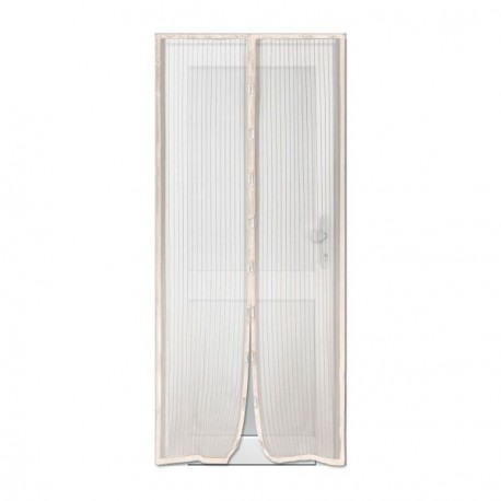 Moustiquaire avec fermeture aimantée ESSENTIEL écru 100x200cm