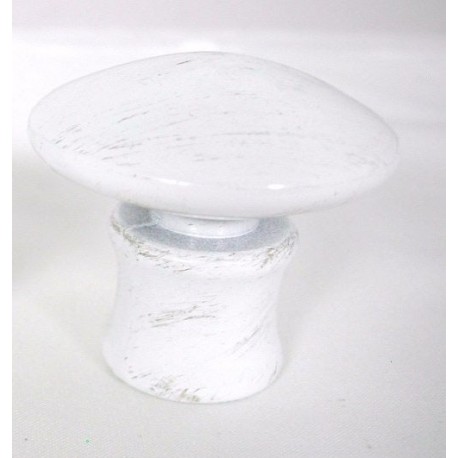 Embout ESSENTIEL champignon blanc/or