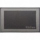 Tapis Kitchen Noir LUANCE 50x80cm