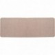 Tapis Hexagone Beige polyester velours LUANCE 45x120cm