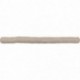 Boudin de porte simple bande agrippante LUANCE Effet Lin Beige 80cm