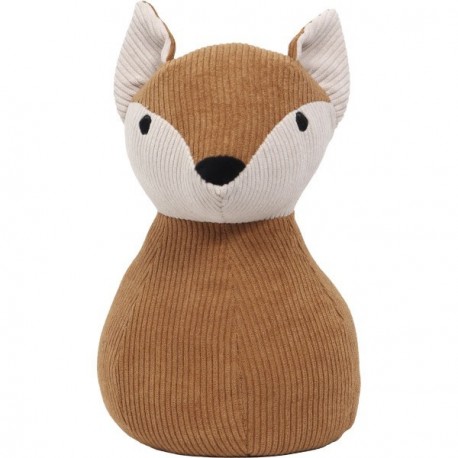 Butée de porte LUANCE Renard Marron