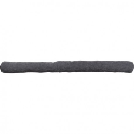 Boudin de porte simple bande agrippante LUANCE Velours Gris 80cm