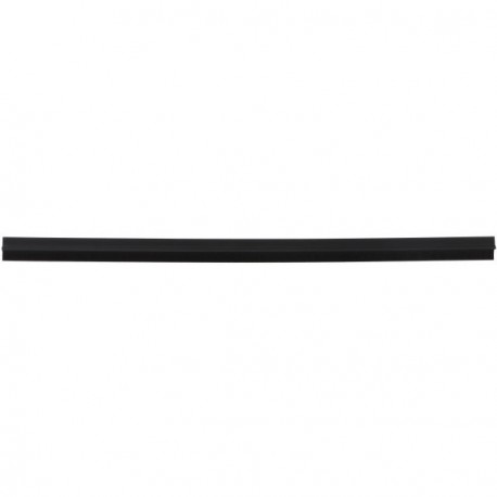 Bas de porte adhésif brosse LUANCE Noir 93cm