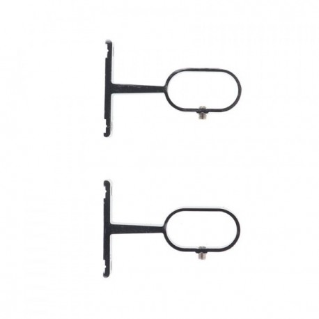 LUANCE SUPPORT COURT X2 30X15CM CHROME