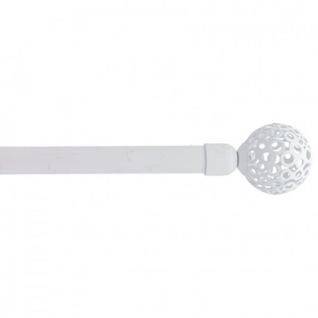 LUANCE KIT EXT 120-210 CM D19 EMBOUT VICTOR BLANC MAT