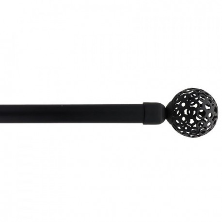 LUANCE KIT EXT 120-210 CM D19 EMBOUT VICTOR NOIR MAT