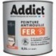 Peinture fer ADDICT glycéro brillant gris anthracite RAL 7016 0,5L