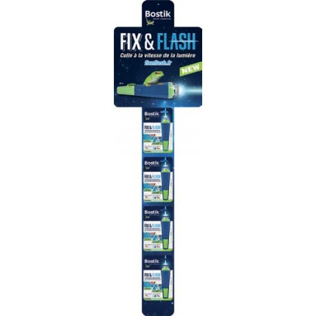 Bande cross 12x5g BOSTIK fix and flash