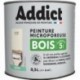 Peinture bois ADDICT glycéro satin blanc cassé-ivoire RAL 9001 0,5L