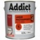 Laque ADDICT multi-supports brillante cerise-rouge vif RAL 3000 2,5L