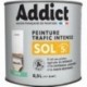 Peinture sol ADDICT glycéro satin blanc RAL 9016 0,5L