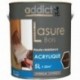 Lasure bois ADDICT acrylique chêne rustique 5L