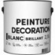 Peinture acrylique TDP Décoration brillant blanc 2,5L