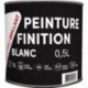 Peinture laque glycéro TDP brillant blanc 0,5L