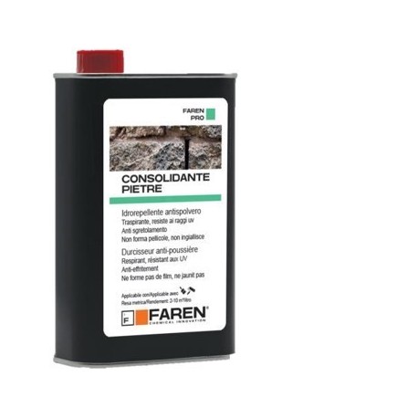 Durcisseur respirant CONSOLIDANTE PIETRE FAREN 1L