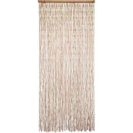 LUANCE RIDEAU DE PORTE 90X200CM PAPIER NATUREL