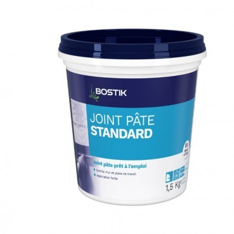 Joint standard pâte BOSTIK blanc 1,5kg