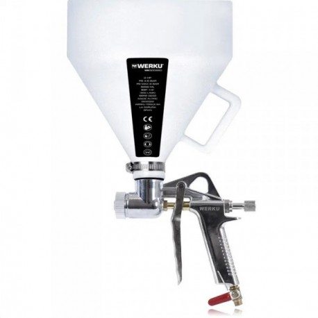 Pistolet peinture Gravity gouttelette WERKU