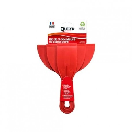 Kit de 3 Décolleurs papier peint plastique QUELYD