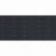 Tapis 3d Grille Grisnoir LUANCE 60x90cm