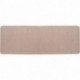 Tapis Hexagone Beige polyester velours LUANCE 45x120cm