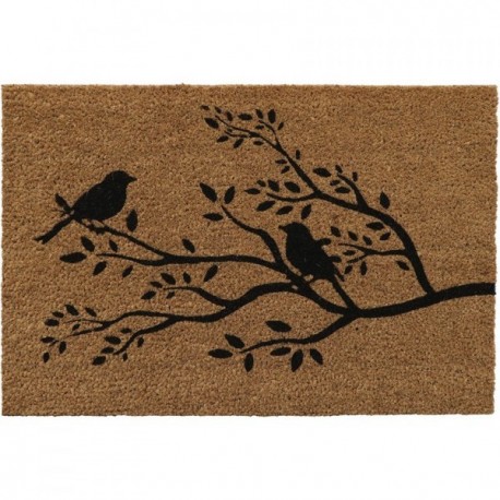 LUANCE Tapis Imprimé Coco/Pvc Birds 40x60cm