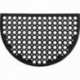 LUANCE TAPIS DEMI LUNE CAILLEBOTIS CAOUTCHOUC NOIR 40x60cm