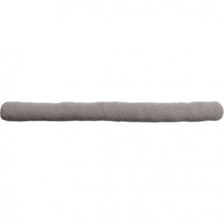Boudin de porte simple bande agrippante LUANCE Bouclette Gris clair 80cm