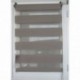 Store enrouleur lumière/nuit LUANCE taupe 115x185cm
