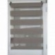 Store enrouleur lumière/nuit LUANCE taupe 115x185cm