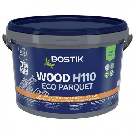 Colle parquet BOSTIK WOOD H110 ECO PARQUET 21kg