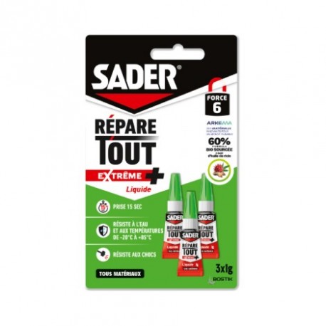 Colle SADER Répar'tout Extrême + 3x1g