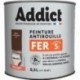 Peinture fer ADDICT glycéro brillant brun noyer-brun normand RAL 8011 0,5L