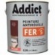Peinture fer ADDICT glycéro brillant rouge oxyde RAL 3009 2,5L