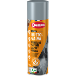Peinture OWATROL Rustol antirouille aspect Galva 300ml
