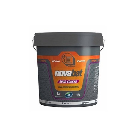 Sous-Couche INNOVA Novabat acrylique blanc 15L