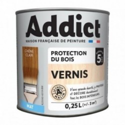 ADDICT Vernis bois mat
