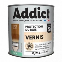 ADDICT Vernis bois satin
