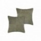 Coussin DANDY kaki 45x45cm